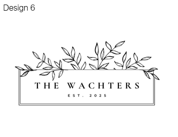 Last Name Wall Sign - Red Oak