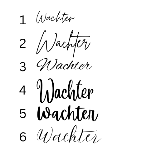 Cutting Board - Choose Your Font