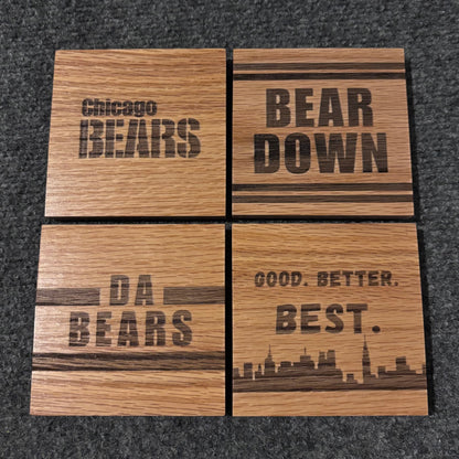 BEARS Coasters - 4 pack