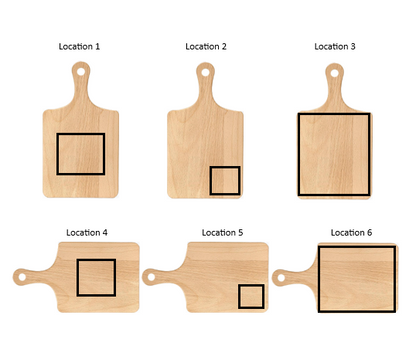 Cutting Board with Handle - Beech Wood 10x16inch