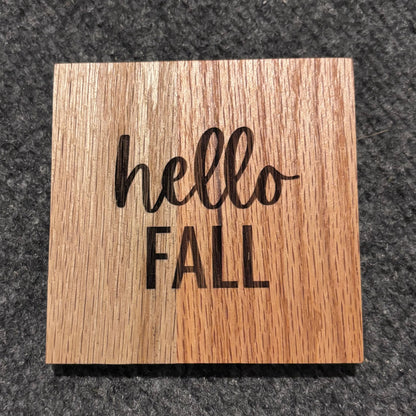 Fall Coasters - 4 pack